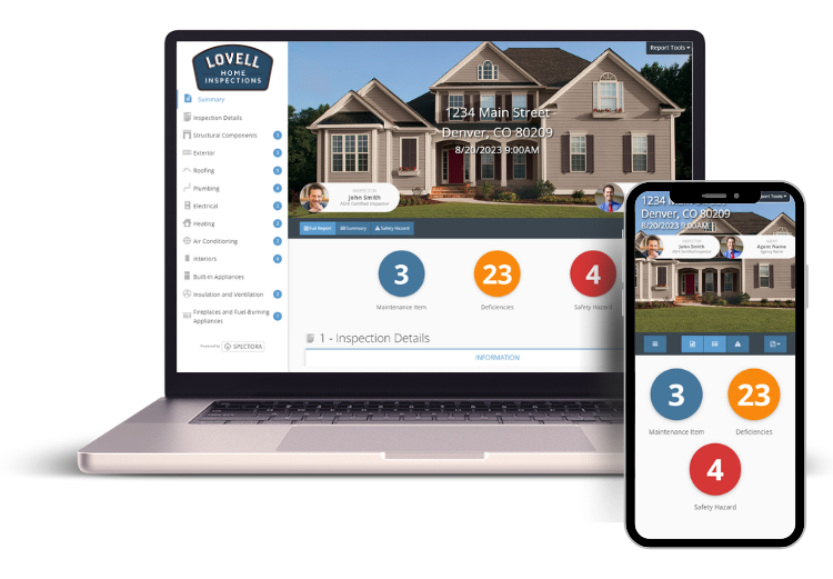 Our Spectora reports can be viewed on any device!